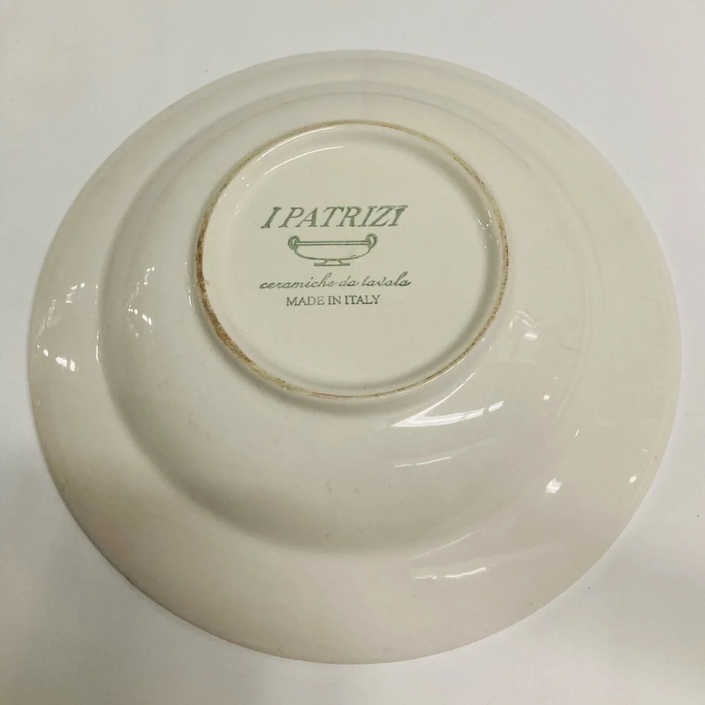 Williams Sonoma White Embossed Dinner Plate